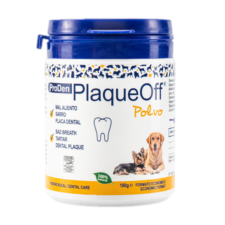 40 g PlaqueOff antitártaro para cães e gatos,  Imagem número 1 40 g PlaqueOff antitártaro para cães e gatos, , large Imagem número 1