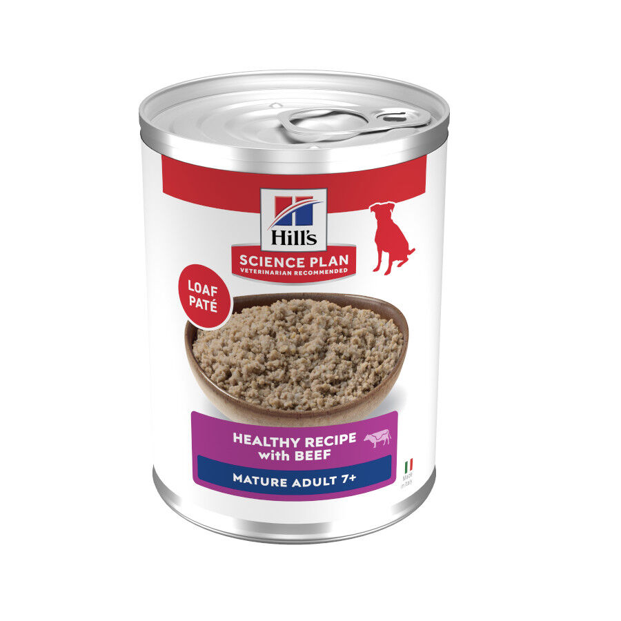 370 g Hill's Science Plan Mature 7+ Adult frango em lata para c&atilde;es, , large Imagem n&uacute;mero 1