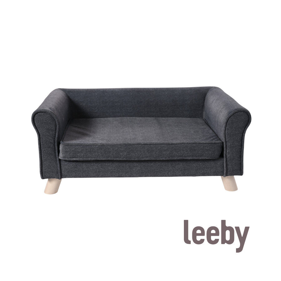 Leeby Sof&aacute; cinza para c&atilde;es, , large Imagem n&uacute;mero 2