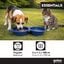 Gotoo Comedouro Port&aacute;til Duplo em Silicone Azul para c&atilde;es e gatos, , large Indicador imagem n&uacute;mero 5