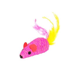 Flamingo Shuka Rato com penas para gatos