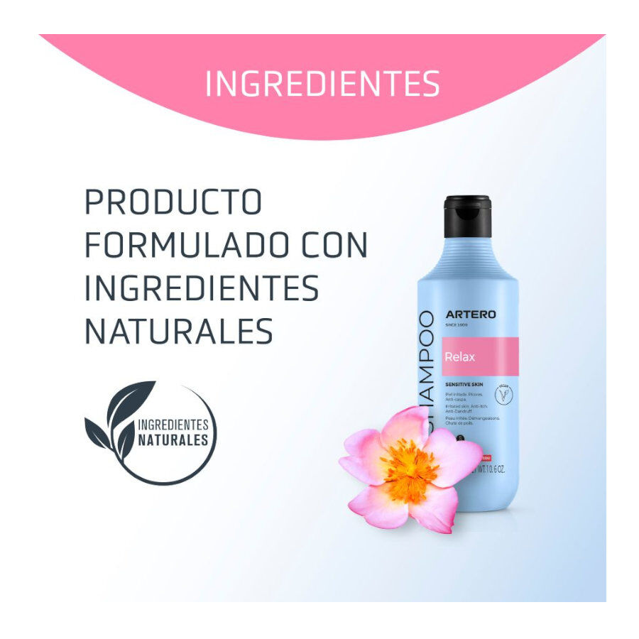 Artero Relax Shampoo Hipoalerg&eacute;nico para c&atilde;es, , large Imagem n&uacute;mero 1