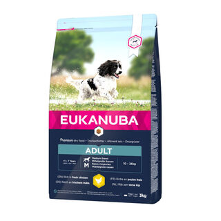 Eukanuba Adult Medium Frango para cães