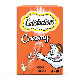 Catisfactions Creamy Frango Snack cremoso para gatos