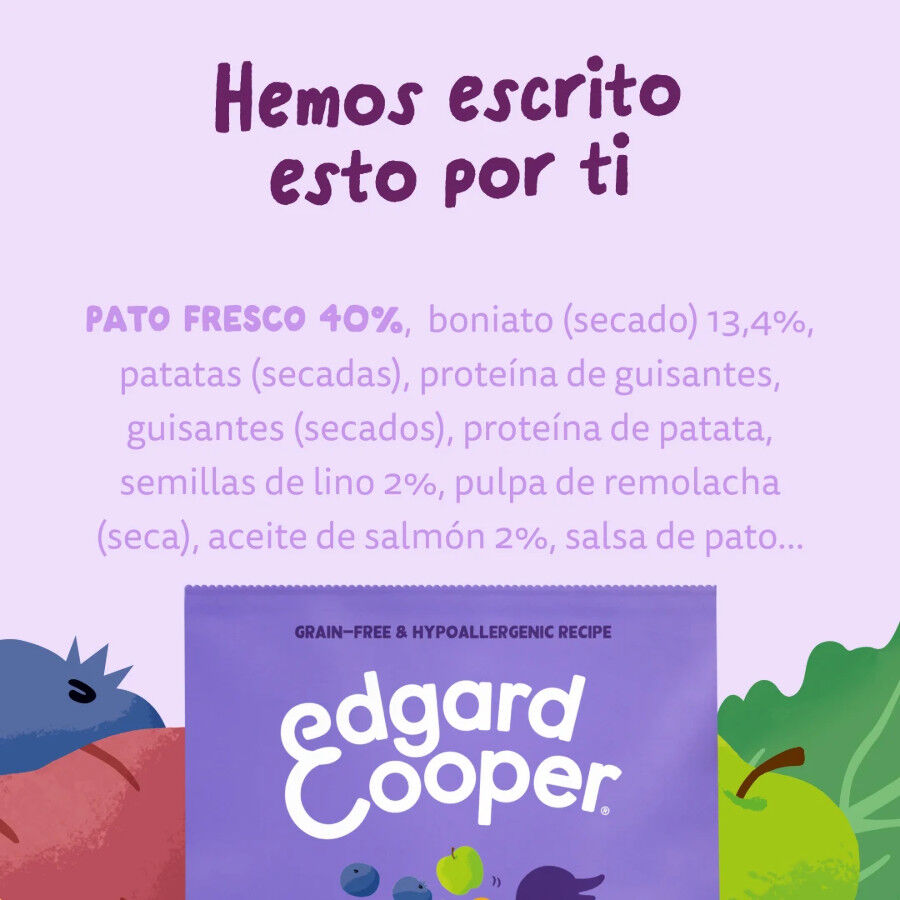 7 kg Edgard & Cooper Pienso Pato para perros adultos medianos, , large Imagem n&uacute;mero 6