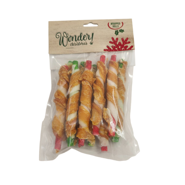 12 sticks Wonder Christmas Sticks Rolls de Natal em rolos para cães,  Imagem número 1 12 sticks Wonder Christmas Sticks Rolls de Natal em rolos para cães, , large Imagem número 1