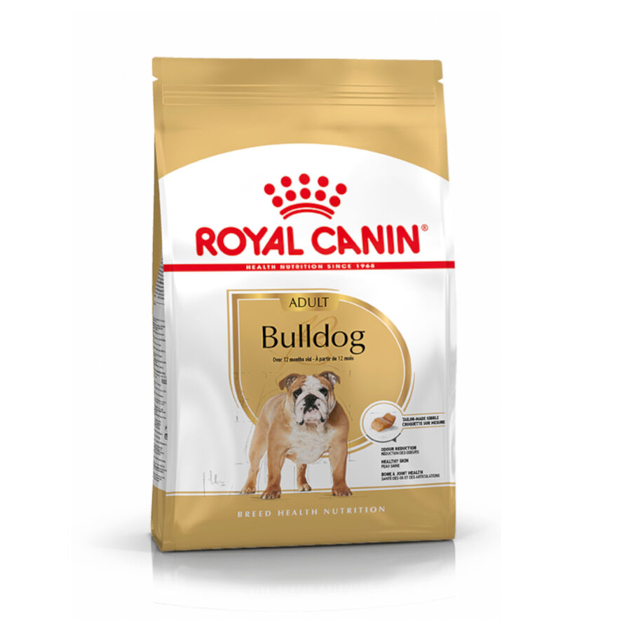 12 kg Royal Canin Adult Bulldog ra&ccedil;&atilde;o para c&atilde;es de ra&ccedil;a, , large Imagem n&uacute;mero 1