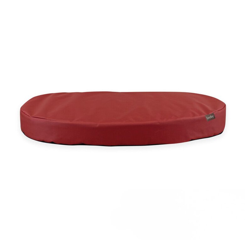 Leeby Colchão vermelho waterproof e amovível para cães,  Imagem número 1 Leeby Colchão vermelho waterproof e amovível para cães, , large Imagem número 1