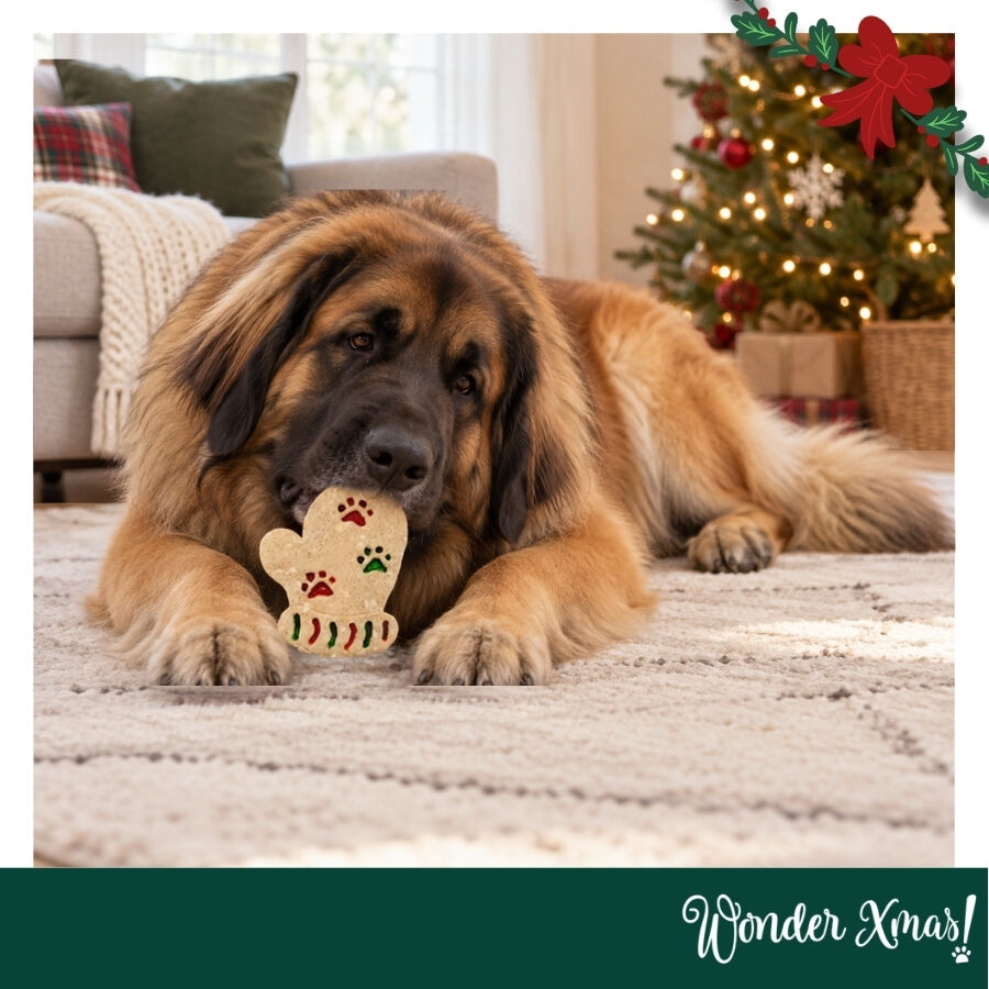 1 un. Wonder Christmas Luva de Couro Prensado Snacks para C&atilde;es, , large Imagem n&uacute;mero 2