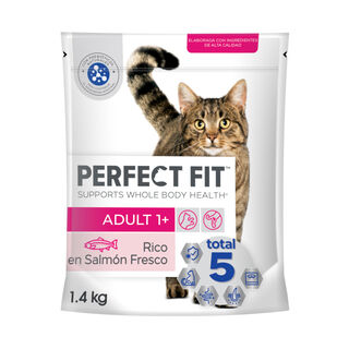 Ração para gatos Perfect Fit Adulto 1+ Salmão Esterilizado