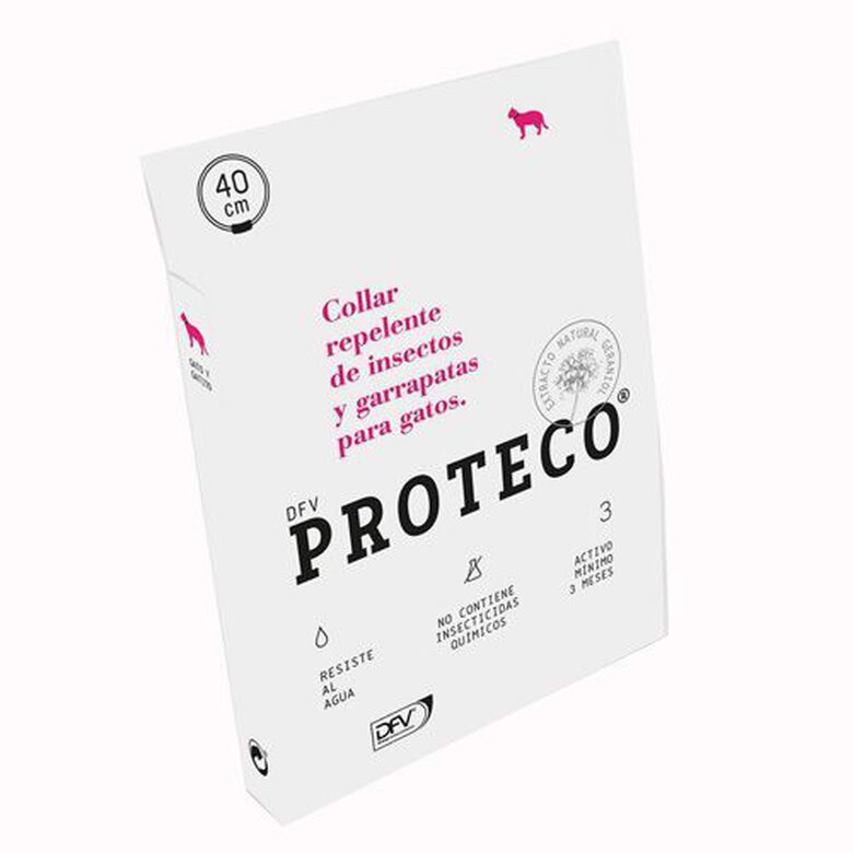 Proteco collar repelente de parásitos para gatos image number null