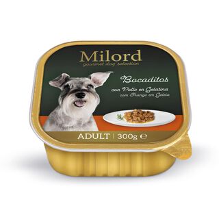 Milord Frango em Gelatina terrina para cães