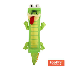 Tootoy! Comfort Resistant Crocodile Toy peluche para cães