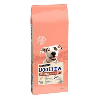 Dog Chow Sensitive com salmão ração para cães