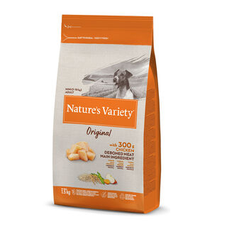 Nature's Variety Original Adult Mini Frango ração para cães