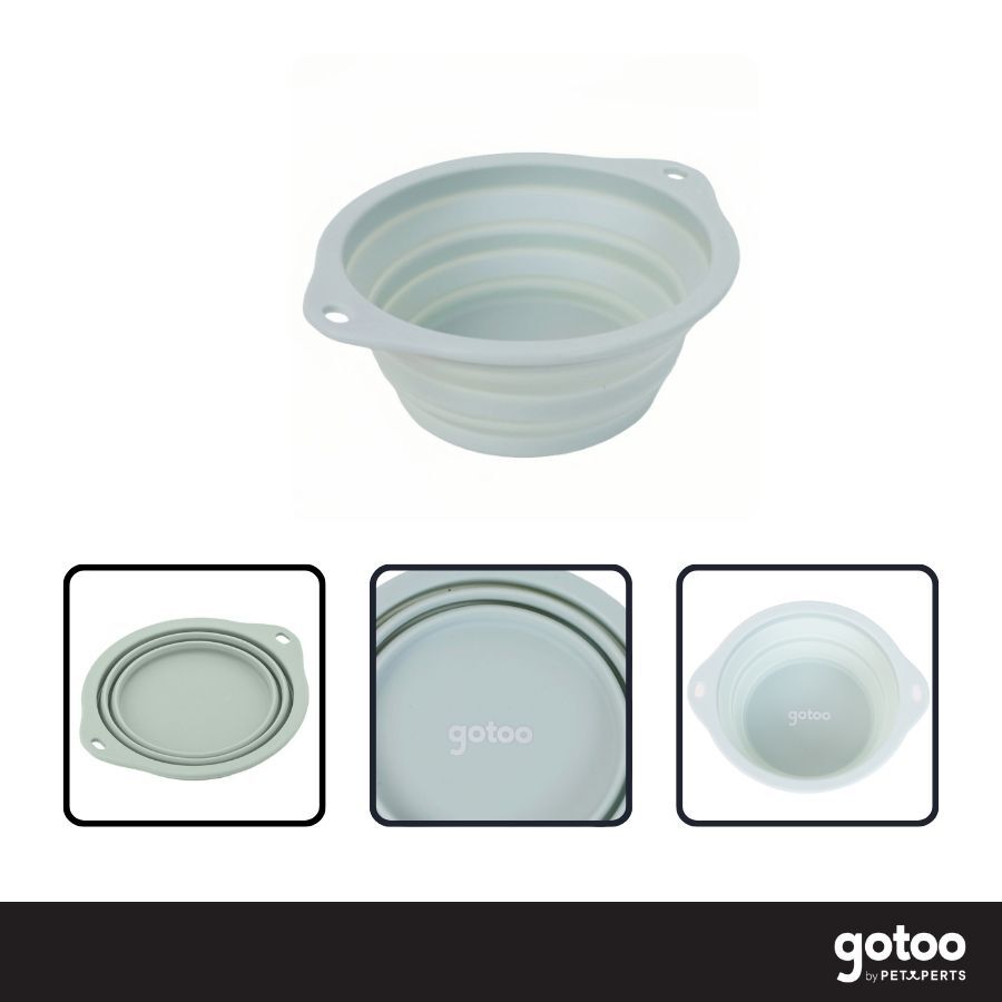Gotoo Bebedouro Dobr&aacute;vel e Port&aacute;til em Silicone para c&atilde;es e gatos, , large Imagem n&uacute;mero 4