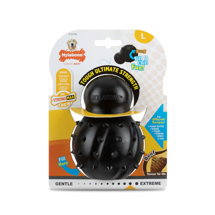 Nylabone Mordedor Resistente com sabor a Carne para c&atilde;es, , large Imagem n&uacute;mero 4