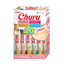 Churu Variedades de Marisco Snack L&iacute;quido para gatos