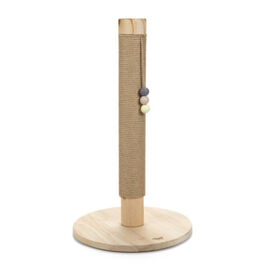 Designed by Lotte Sinora Posto Arranhador de Madeira para gatos