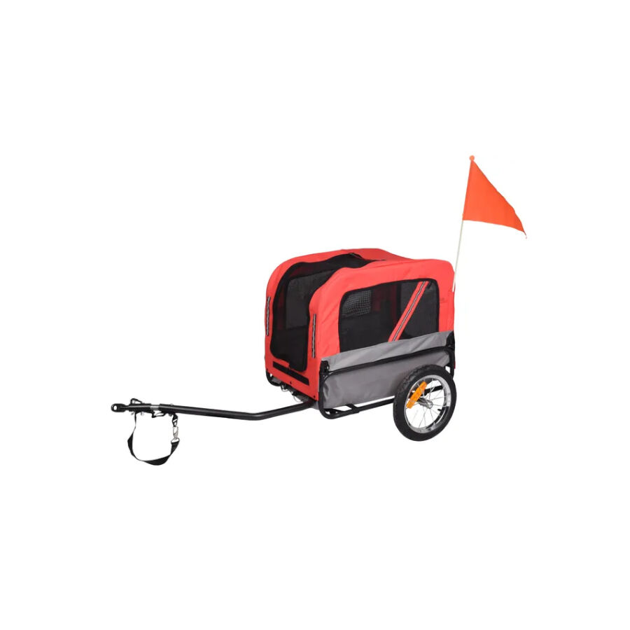 Flamingo Transportadora de Reboque de Bicicletas para c&atilde;es e gatos, , large Imagem n&uacute;mero 1