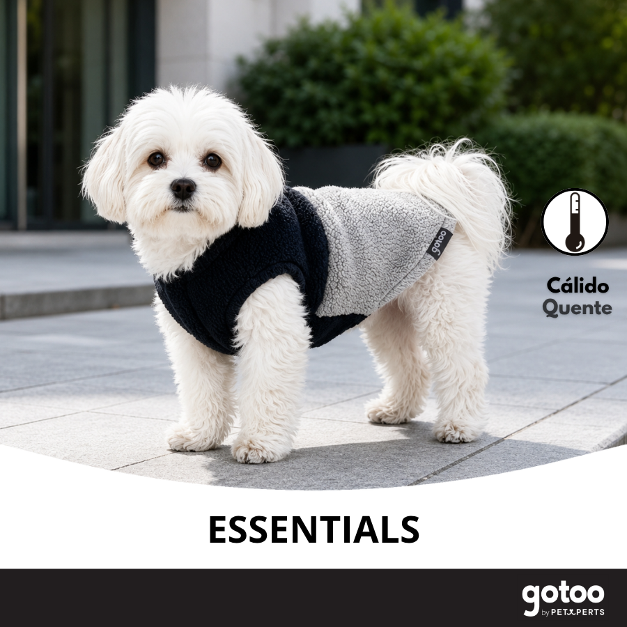 Gotoo Casaco Azul e Cinzento para c&atilde;es, , large Imagem n&uacute;mero 6