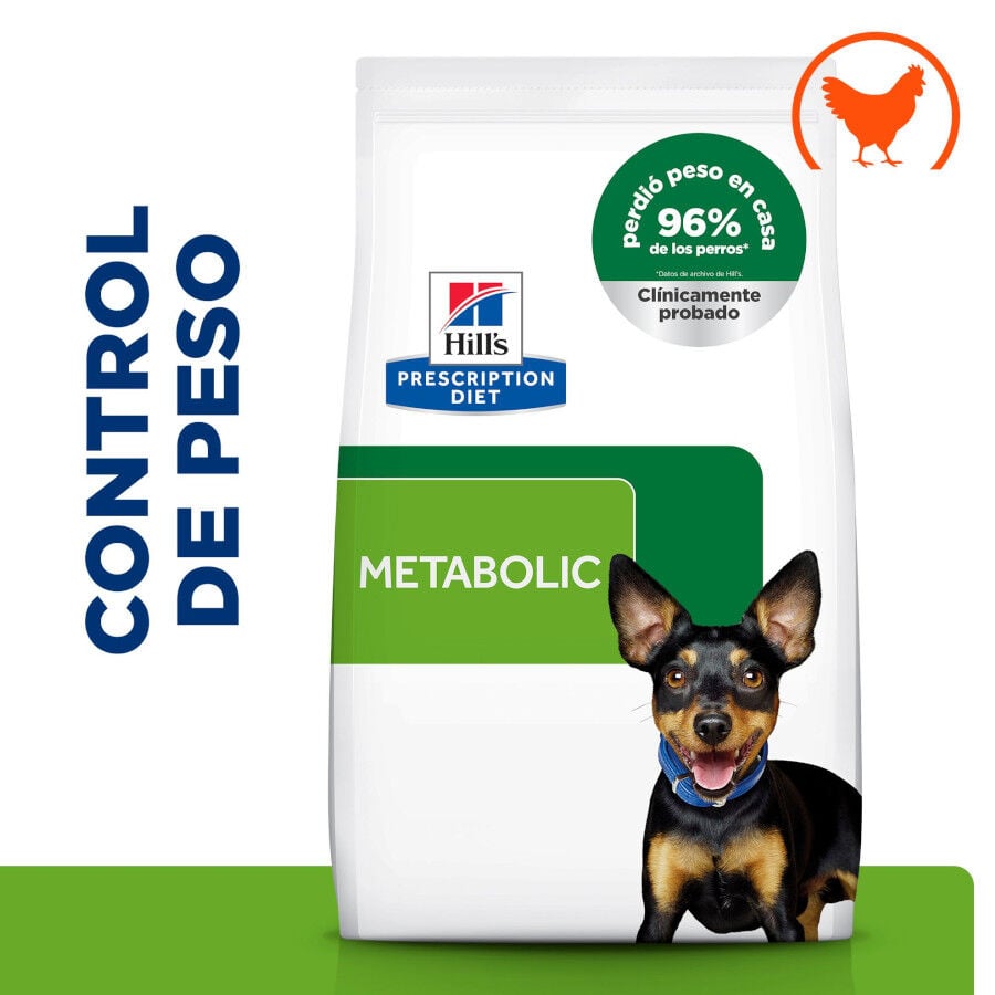 6 kg Hill's Prescription Diet Metabolic Mini Weight Loss ra&ccedil;&atilde;o para c&atilde;es, , large Imagem n&uacute;mero 2