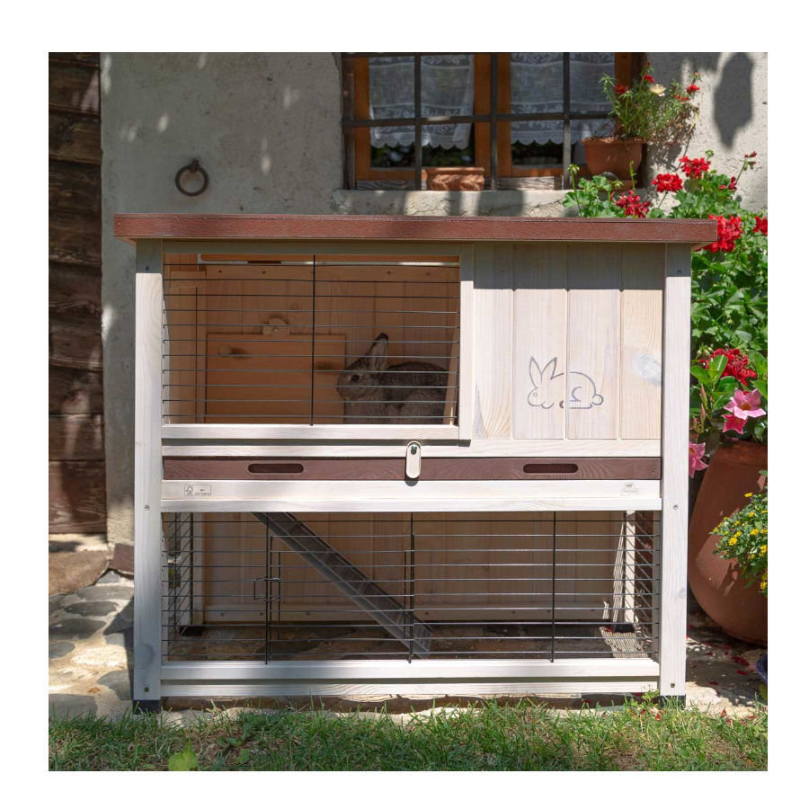 &nbsp;Ferplast coelheira de dois n&iacute;veis, , large Imagem n&uacute;mero 2