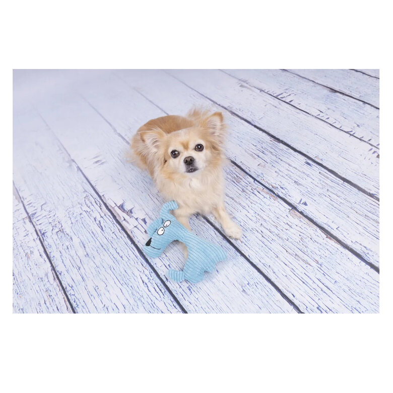 Flamingo Cão de Peluche Azul para cães,  Imagem número 3 Flamingo Cão de Peluche Azul para cães, , large Imagem número 3