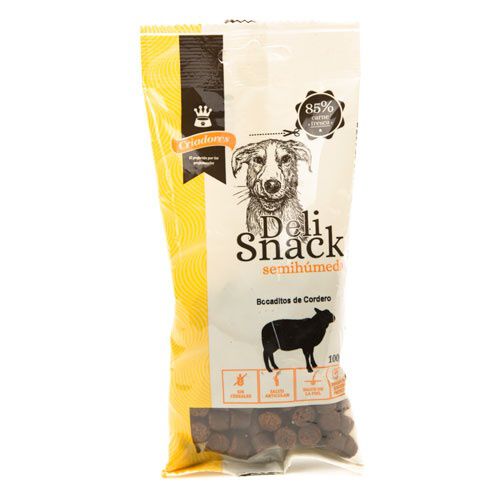 Criadores snack semih&uacute;medo de cordero para perros Imagem n&uacute;mero 1