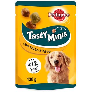 Pedigree Tasty Mini Snacks Sabor Frango e Pato para Cães
