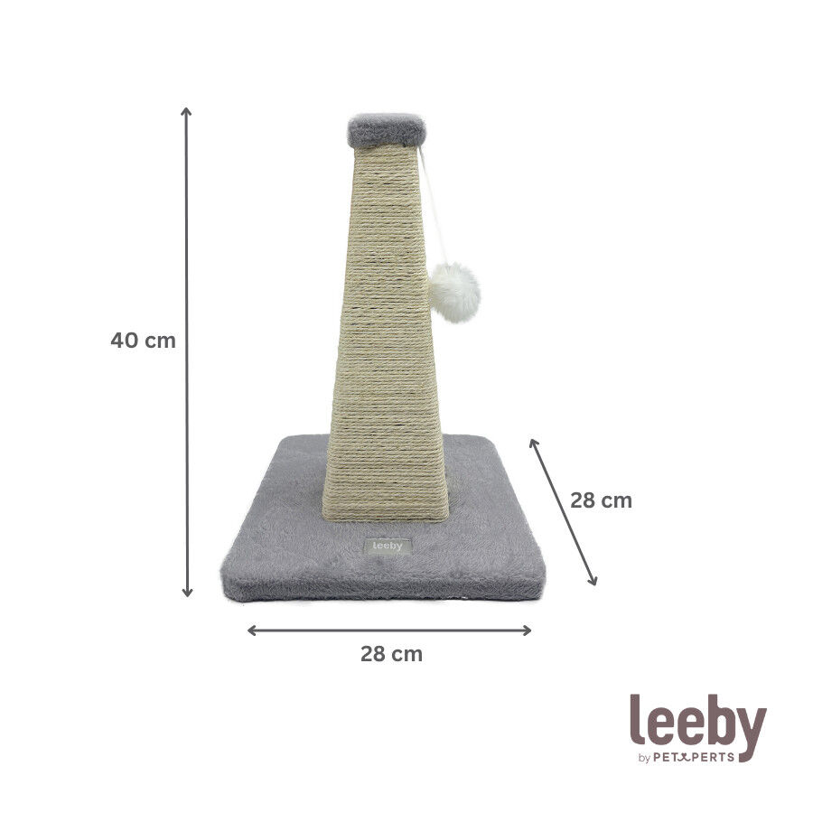 Leeby Katya pir&acirc;mide arranhadora com brinquedo para gatinhos, , large Imagem n&uacute;mero 5