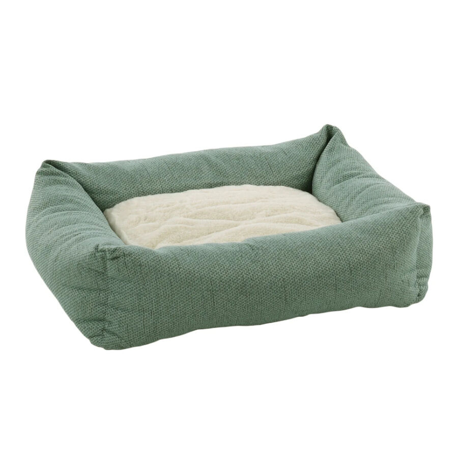 Flamingo Yara Retangular Verde cama com fecho para c&atilde;es, , large Imagem n&uacute;mero 1