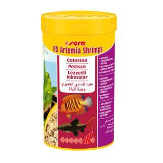 Sera Artemia Shrimps Guloseimas para peixes