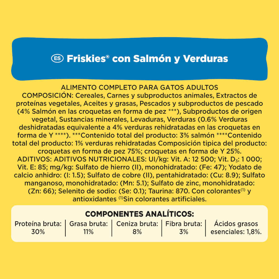 4 kg Purina Friskies Ra&ccedil;&atilde;o para Gato Adulto com Salm&atilde;o e Legumes, , large Imagem n&uacute;mero 4