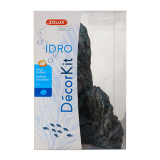 Zolux Idro Roca Negra Kit de decoração para aquários