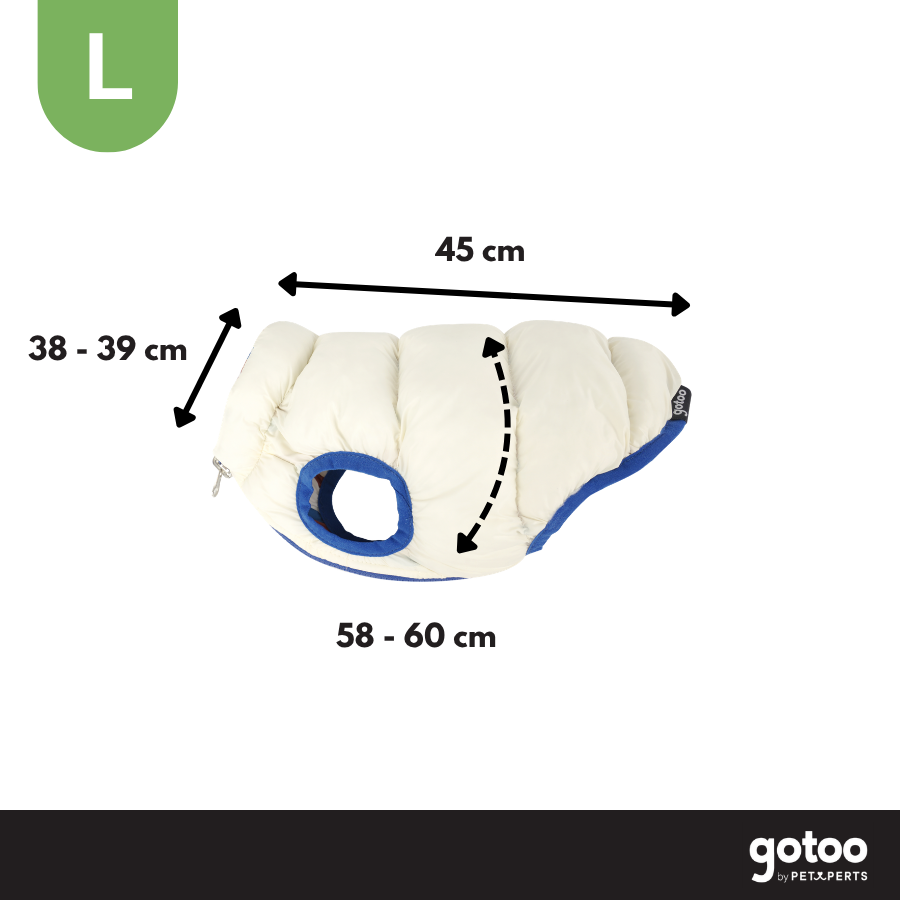 Goto Casaco Acolchoado Revers&iacute;vel para c&atilde;es, , large Imagem n&uacute;mero 4