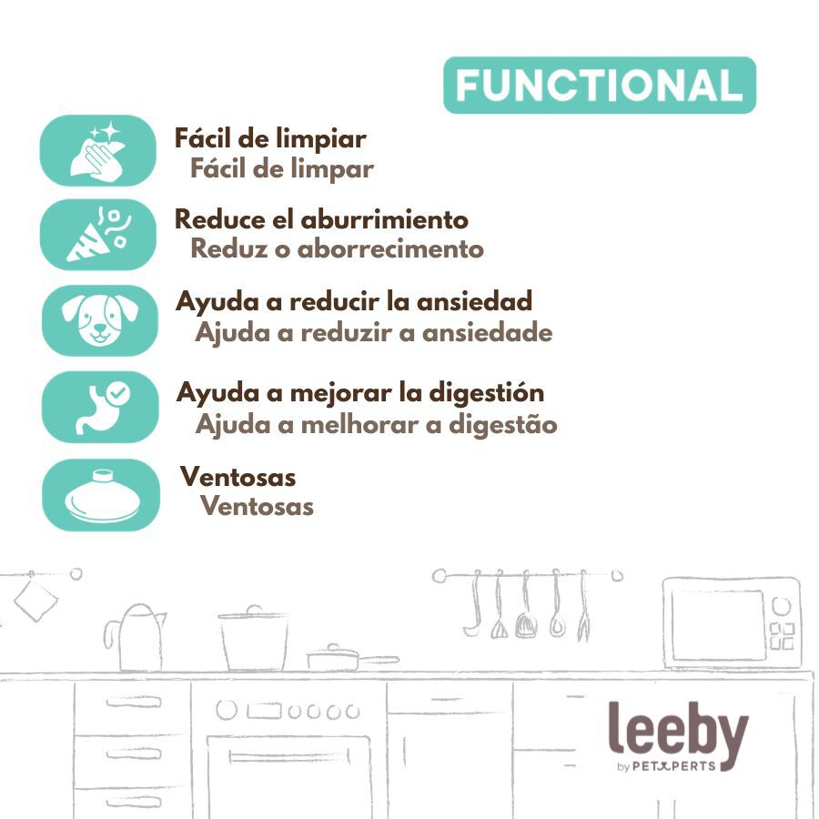 Leeby Comedouro Antivoracidade Laranja para c&atilde;es, , large Imagem n&uacute;mero 6