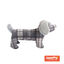 Tootoy! Tartan Dog Cuddler Grey Peluche Teckel para cães , , large Indicador imagem número 1