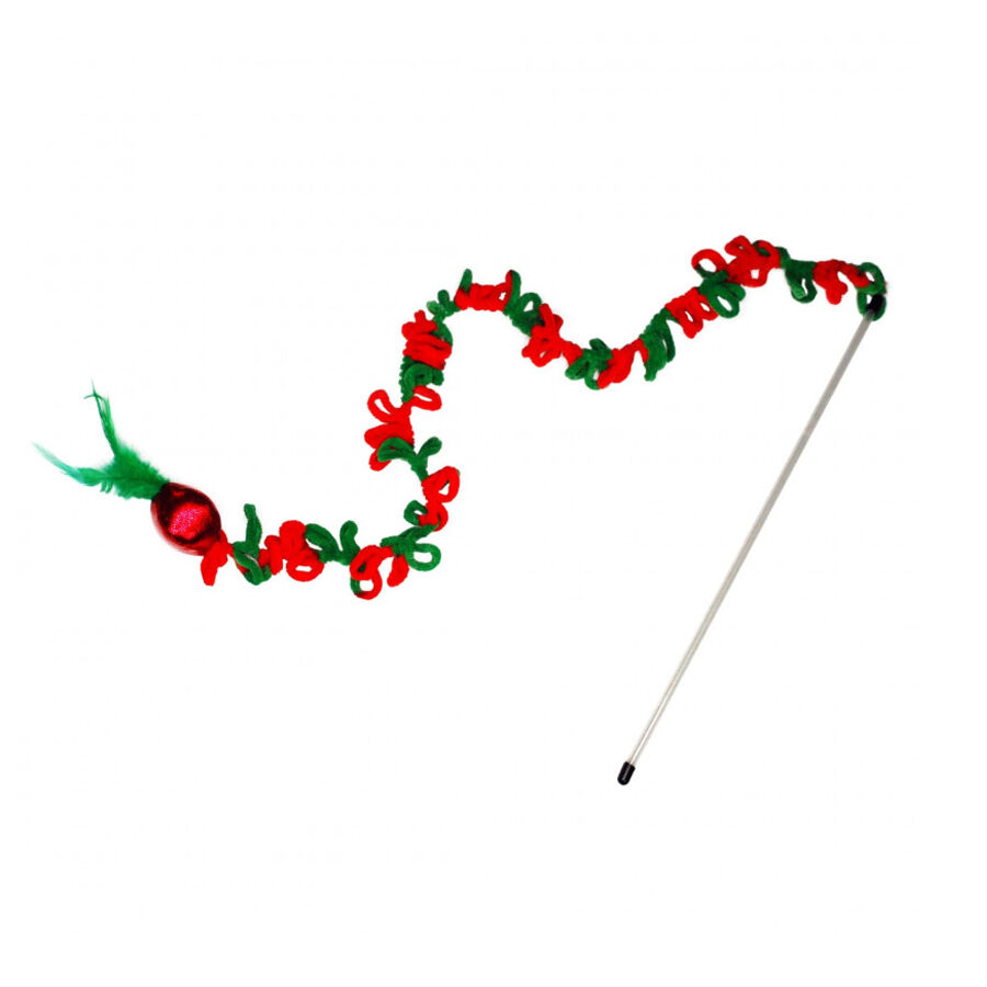 Kong Holiday Teaser Loopz Cana para gatos, , large Imagem n&uacute;mero 1