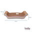 Leeby Remy Rocker arranhador horizontal de cartão com padrão colorido para gatos, , large Indicador imagem número 4