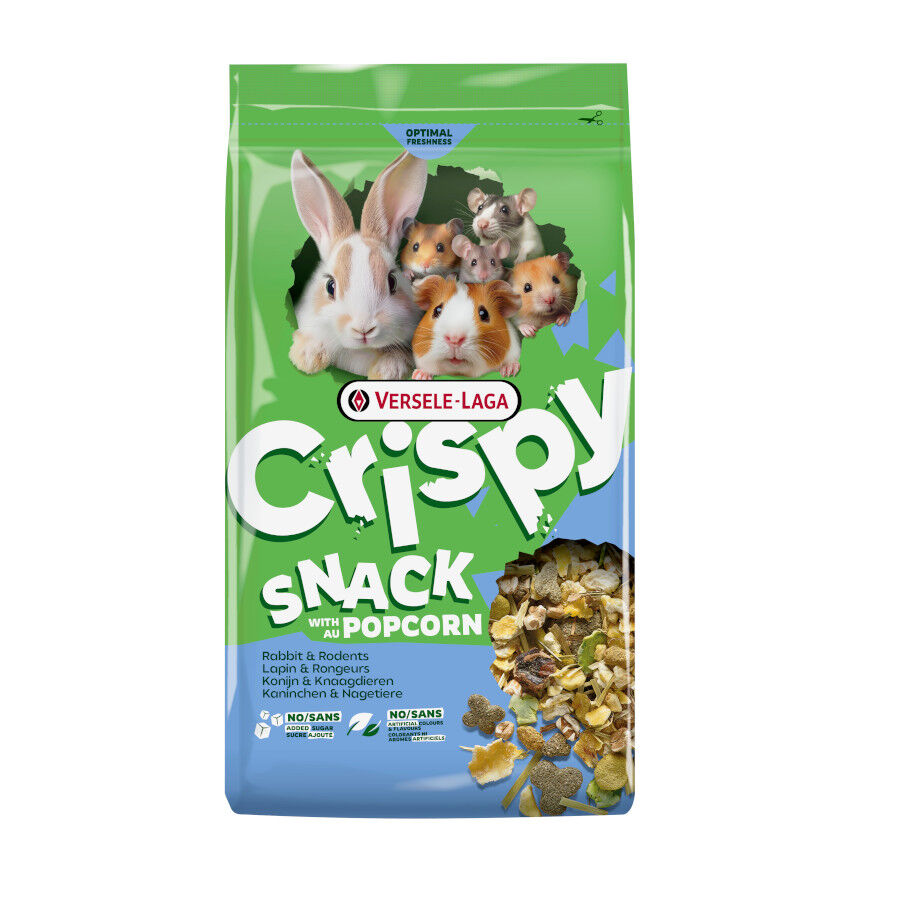 550 g Versele-Laga Crispy Snacks de Pipocas para roedores, , large Imagem n&uacute;mero 1