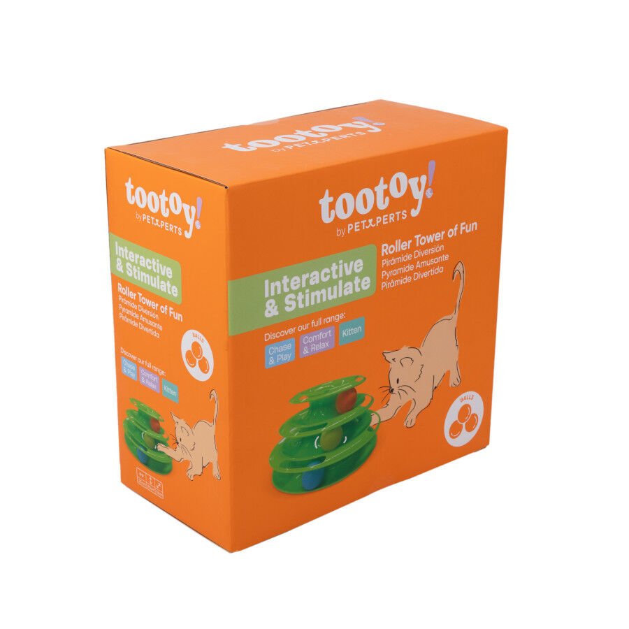 Tootoy! Interactive & Stimulate Brinquedo torre interativa para gatos, , large Imagem n&uacute;mero 8