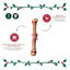 1 un. Wonder Christmas Osso Gigante de Couro Prensado Snacks para C&atilde;es, , large Indicador imagem n&uacute;mero 3