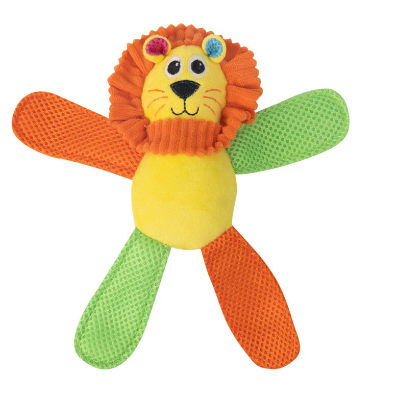Tootoy! Chew Fetch It Lion Multicolor peluche para cães,  Imagem número 2 Tootoy! Chew Fetch It Lion Multicolor peluche para cães, , large Imagem número 2