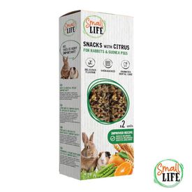 Small Life Barritas Snack com Citrinos para coelhos e Porquinhos da &Iacute;ndia