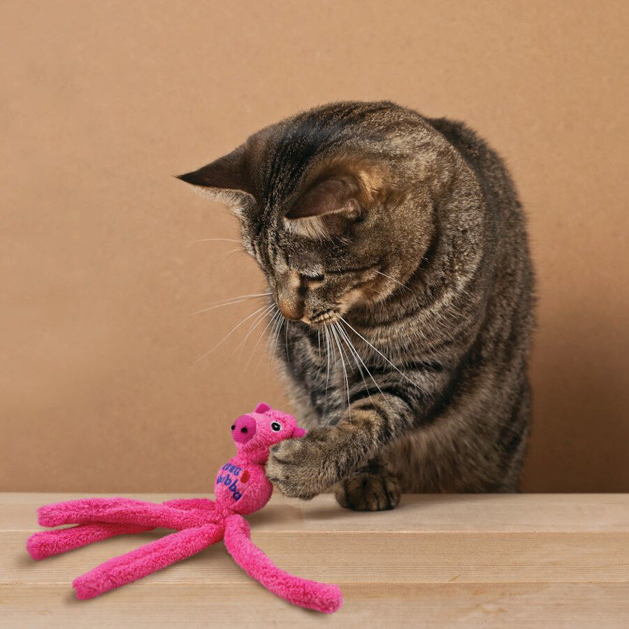 Kong Wubba Bunny peluche de brinquedo cores sortidas para gatos, , large Imagem n&uacute;mero 2