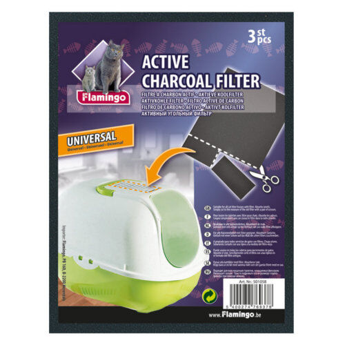Flamingo filtro universal para bandeja higi&eacute;nica Imagem n&uacute;mero 1