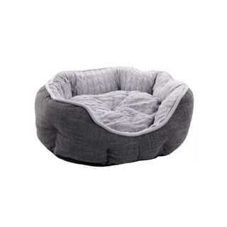 Flamingo Zupo Octagonal Cinzenta Escura cama para cães e gatos