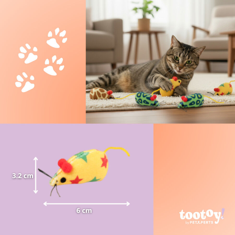 Tootoy! Comfort & Relax Kit ratinhos para gatos, , large Imagem n&uacute;mero 4