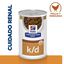 354 g  Hill's Kidney Care Frango e legumes patê lata para cães, , large Indicador imagem número 2